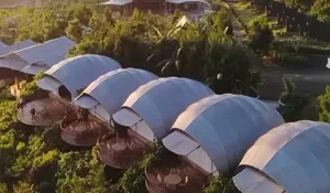 Cobain Sensasi Glamping Dalam Cangkang Siput di Asstro Highland Ciater, Viewnya Dijamin Bikin Betah