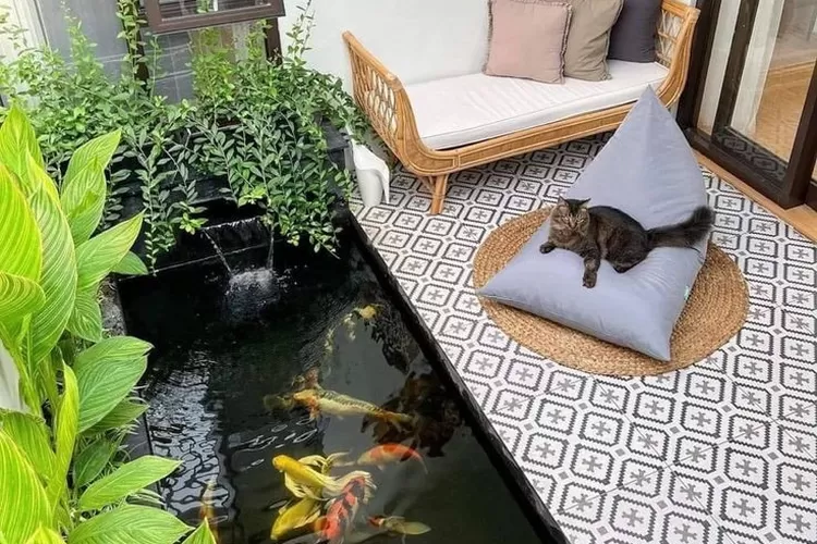 Ilustrasi: 7 Desain Halaman Belakang Kecil untuk Rumah Minimalis. (Foto/Istimewa.)