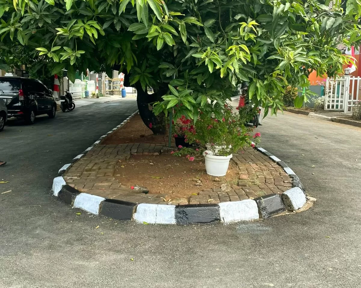 Jalan Taman Kayuringin yang telah diselesaikan oleh DBMSDA Kota Bekasi  (Media Nawacita Indonesia)