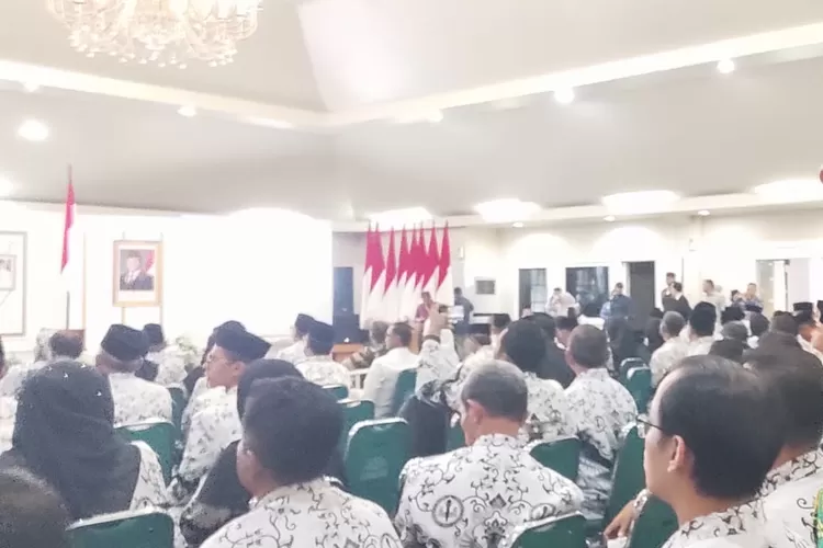 Pelantikan &amp; Pengukuhan PGRI Kabupaten Bogor, Periode 2025-2030 di Aula Serba guna Pemda Bogor (catatanfakta.com)