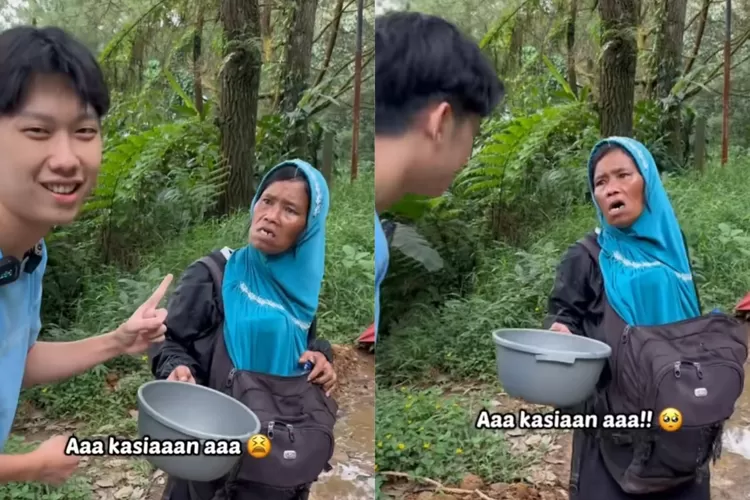 Ternyata Ada Kisah Pilu Di Balik Pengemis Aa Kasihan Aa Viral Di Gunung ...