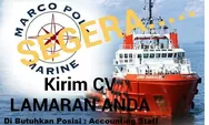 Lowongan Kerja Dibutuhkan Posisi Accounting Staff di PT Marcopolo Shipyard Batam