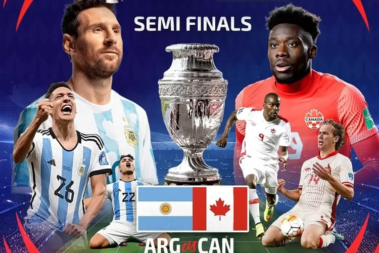 Ilustrasi Argentina vs Kanada (Instagram.com/@doubledownsportsbargrill)