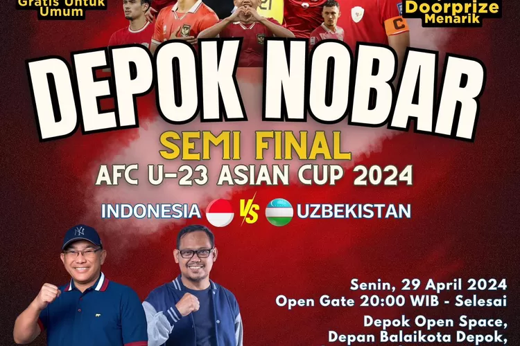 Flyer Nobar Semi Final Piala Asia U-23 