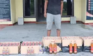 Polres Keerom Gagalkan Penyeludupan Ratusan Botol Miras ke Wamena Papua Pegunungan