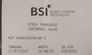 Hasil Cek Saldo PKH BPNT KKS BSI di Wilayah Aceh Hari Ini, Saldo BPNT Rp400 Ribu Terpantau Sudah Cair