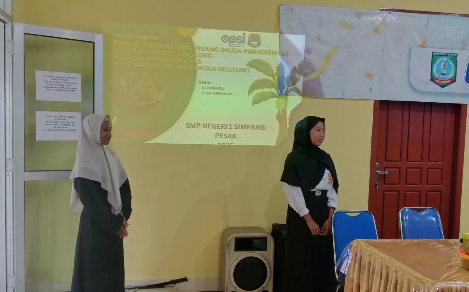 Inovasi pengolahan gedebong pisang menjadi produk pangan membawa siswa Belitung Timur melaju di ajang OPSI nasional.