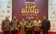 Paten Kali! Pj Gubernur Sumut Raih TOP Pembina BUMD, Perumda Tirtanadi Sabet TOP BUMD Awards 2024