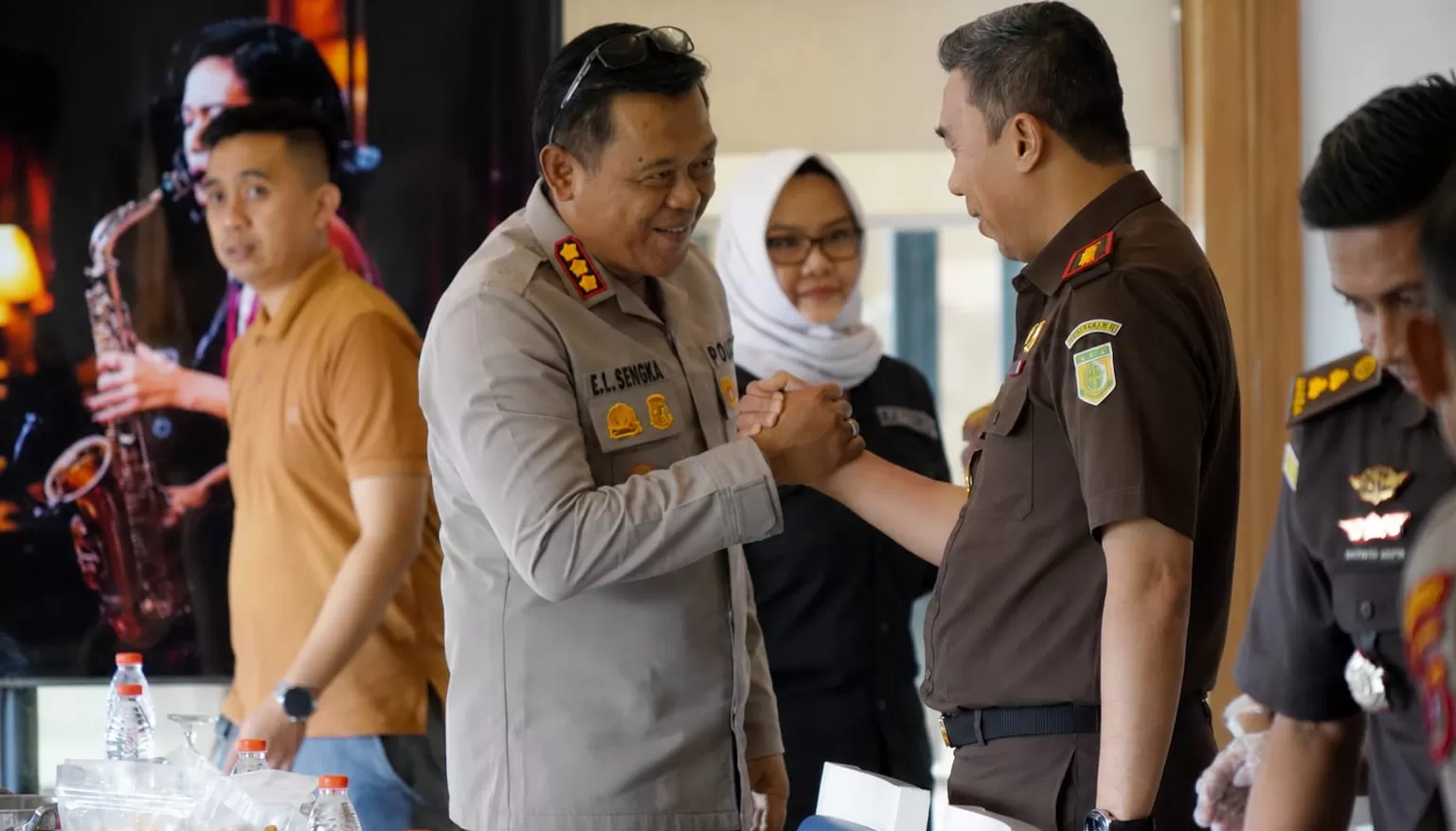 Kapolres Kendari dan Kejari Kendari