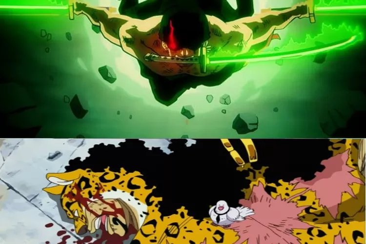 Zoro beats Rob Lucci (Doc. x.com/@imonster44)