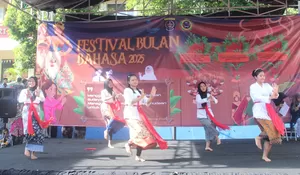 Meriah! Festival Bulan Bahasa SMPN 15 Depok Tampilkan Ratusan Siswa Berbakat