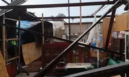Kondisi Kepulauan Salabangka Morowali Yang Dihantap Puting Beliung, Rumah Hancur