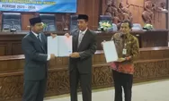 Sertijab Bupati Rembang dari Abdul Hafidz ke Harno: Pembangunan Infrastruktur Memang Masih Kurang