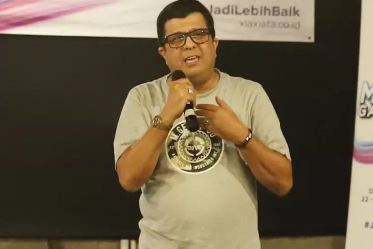 Chief Corporate Affiars XL Axiata, Marwan O Baasir. (Foto/Tim Publikasi.)