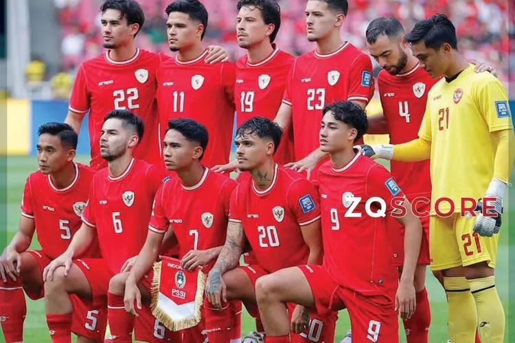 Potret timnas Indonesia di Kualifikasi Piala Dunia 2026 (Instagram.com/@zqscore)
