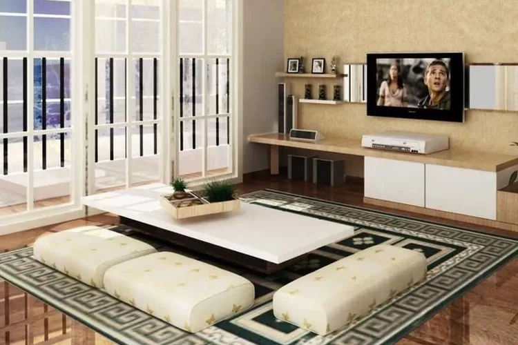 Mau Ruang Tamu Unik? Cobain Desain Lesehan Ini, No. 7 Paling Keren.