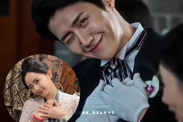 Trend  Kim Seon Ho Smile Challenge yang viral di media sosial. (Instagram @hallopuspa_ dan @whenligegivesyoutangeriness)