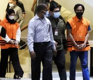 AGM dan lainnya saat di KPK.