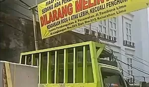 Gara-gara Ini, Warga Larang Truk PT Mega Limo Estate Melintas Jalan Bukit Tambora Depok
