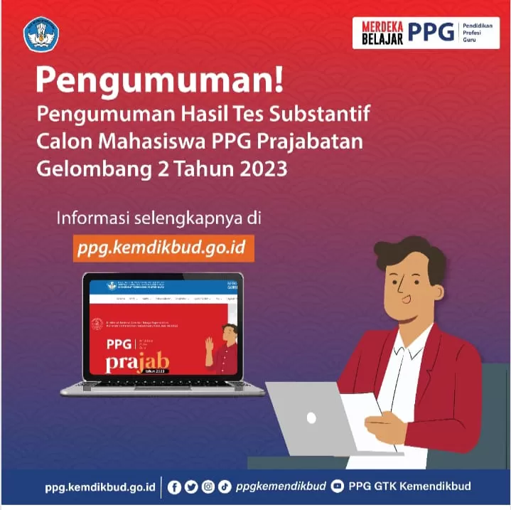 Ayo Tunggu Apalagi Cek Hasil Tes PPG Prajabatan II, Apakah Anda Lulus ...