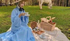 Camping Cantik ala Jungle Milk Jayagiri yang bikin Adem Hati, Jarang jarang bisa Piknik Bareng Kuda