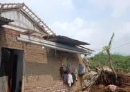 10 Rumah di Dayeuhkolot Kabupaten Bandung Rusak Akibat Diterjang Angin Puting Beliung 
