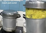 Nenek Iseng Kukus Nasi Kuning, Hasilnya Bikin Ngakak Netizen: Mirip Sosis Telur!