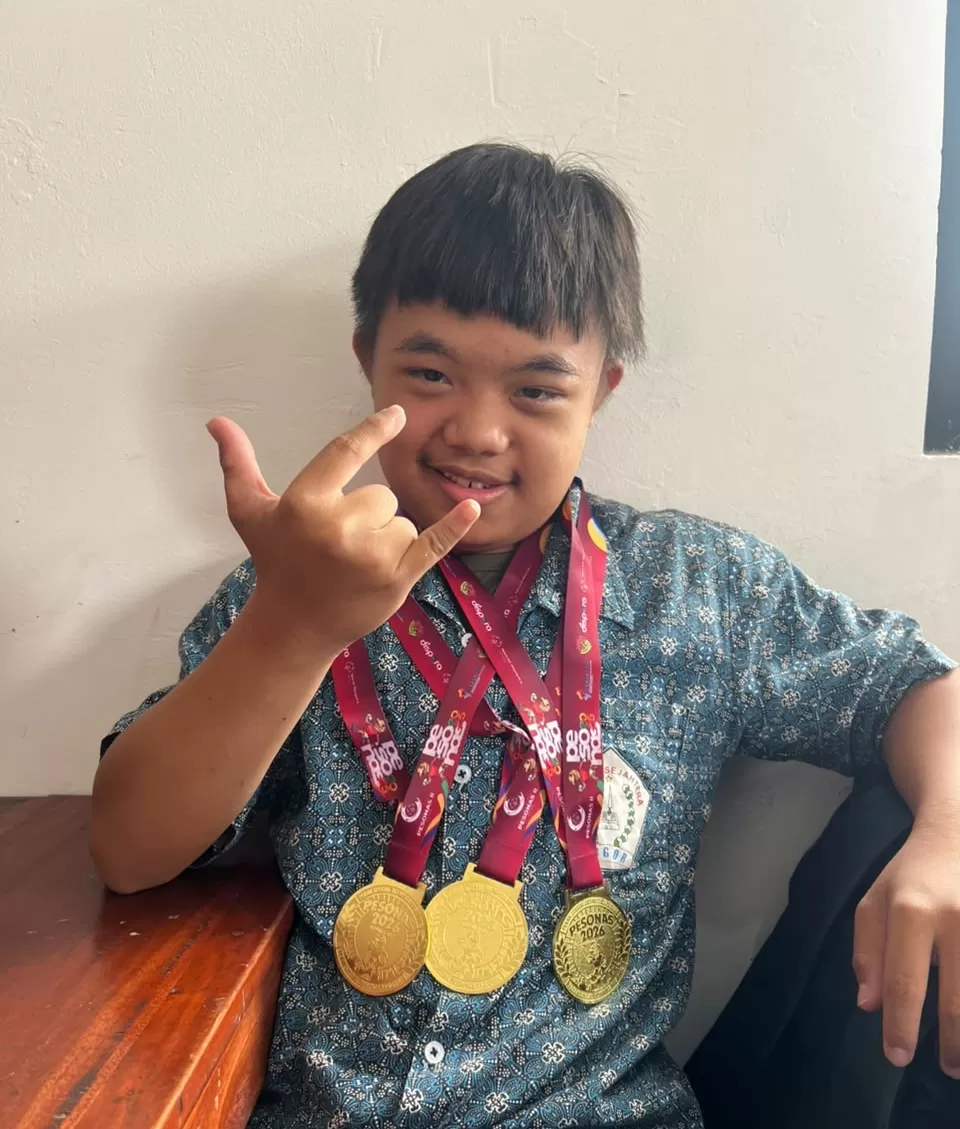 Muhammad Syafril Hamal Ridjal Borong 3 Emas Bocce di Pesonas II Kupang