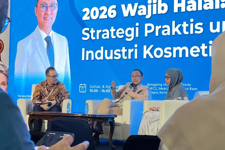 Sekretaris Utama Badan Penyelenggara Jaminan Produk Halal (BPJPH) Muhammad Aqil Irham 