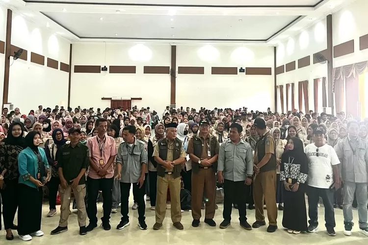 Kegiatan Rapat Kerja Teknis (Rakernis) PTPS Kecamatan Tapos, di aula Graha Gumilang, Kelurahan Jatijajar, Kecamatan Tapos. (DOKUMEN PANWASCAM TAPOS)