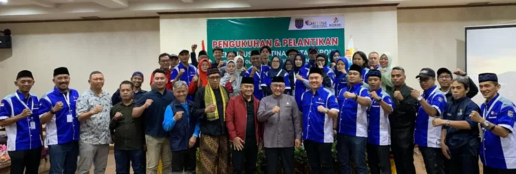 Pengurus Pelestari Olahraga Tradisional Indonesia atau Portina Kota Depok masa bakti 2025-2030, secara resmi dilantik