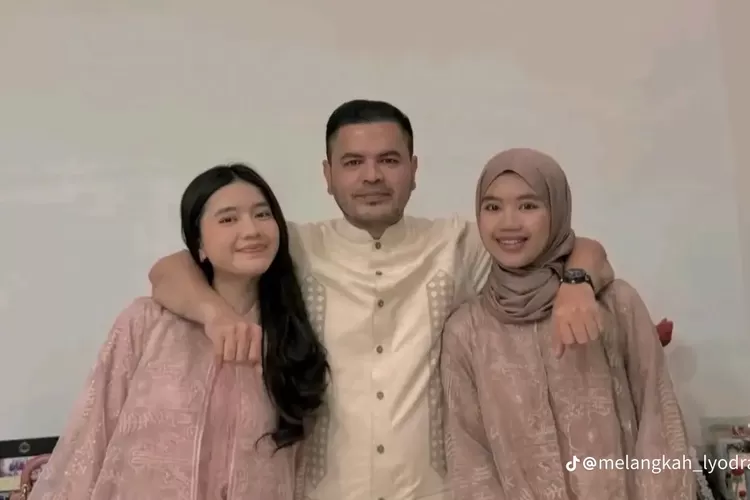 Syifa anak Haldy Sabri putri sambung Irish Bella. (TikTok/@melangkah_lyodra)