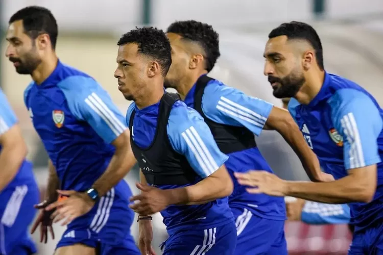 Potret latihan timnas Uni Emirat Arab U23 (Instagram.com/@uae.nt)