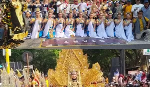 Pawai Budaya, SMA Negeri 3 Nganjuk Angkat Kejayaan dan Kemegahan Mataram Kuno Era Sri Maharaja Rakai Pikatan
