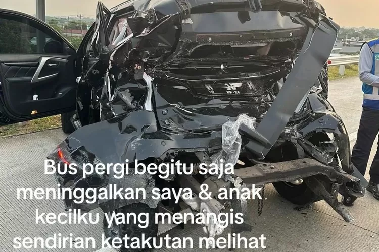 VIRAL! Mobil Pajero Rusak Berat Ditabrak PO Haryanto, Begini Kronologi ...