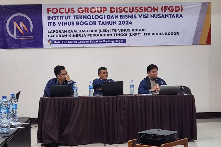 FGD yang diadakan ITB Vinus untuk persiapan Akreditasi BAN PT