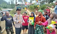 Sapa Polres Cianjur dengan Warga di Daerah Perbatasan