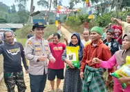 Sapa Polres Cianjur dengan Warga di Daerah Perbatasan