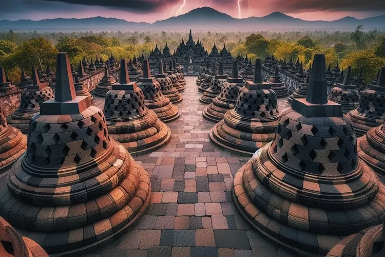 Potret peninggalan Kerajaan Buddha (Eka Gesit Saputra)