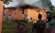 Si Jago Merah Beraksi, Satu Rumah di SP2 Timika Hangus Terbakar