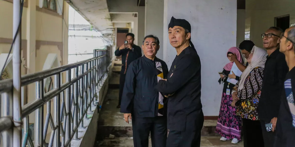 Dedie Rachim tinjau Gedung Kemuning Gading jelang rencana revitalisasi (Ist)