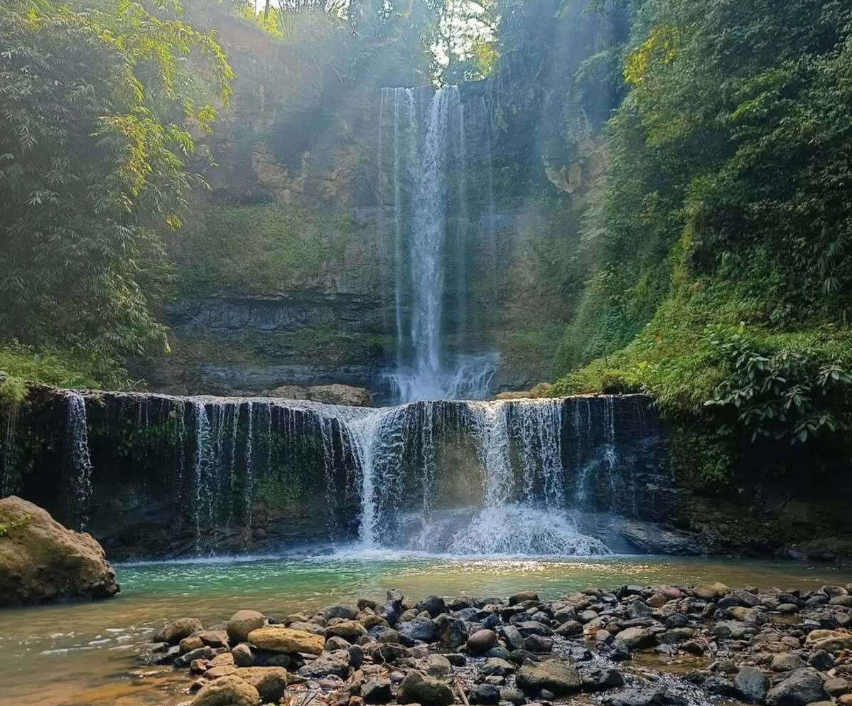 Curug Ciastana, Cianjur. (Instagram/@kingthewaterfall)
