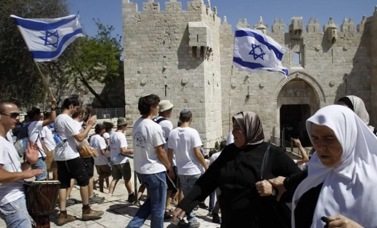 Ilustrasi. Dewan Nasional Palestina megecam mengibarkan bendera Israel di Al-Aqsa tempat suci umat Islam, serta menyanyikan lagu kebangsaan Israel.(minanews.net)
