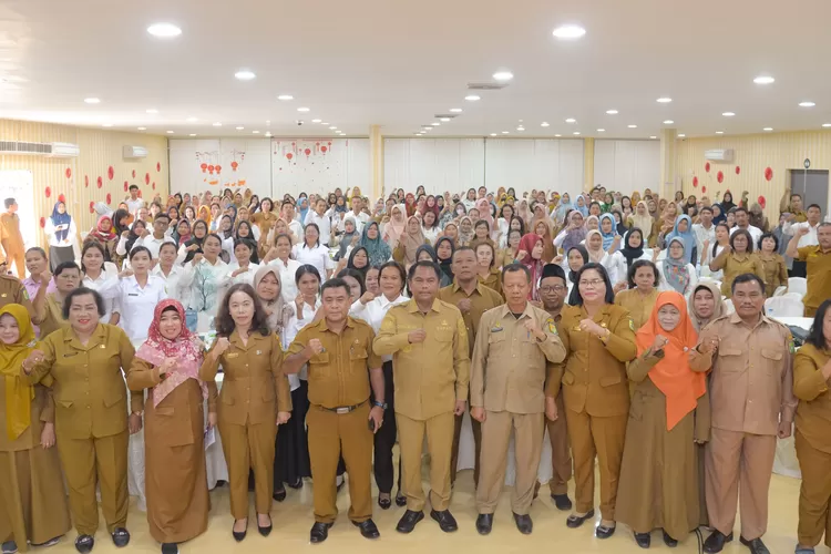 Bupati Sergai Darma Wijaya hadir sekaligus membuka Bimtek