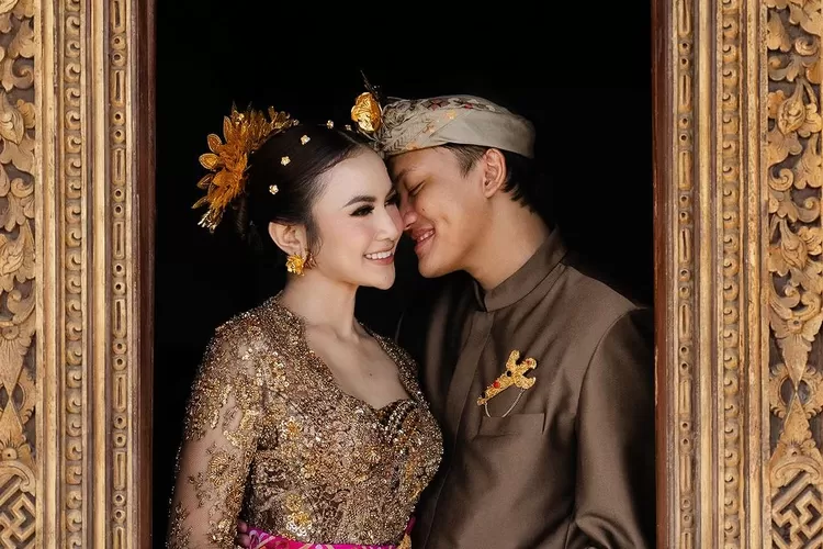 Mahalini dan Rizky Febian (Sumber : Instagram @rizkyfbian)