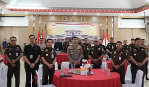 Kapolda Sultra dan Kajati Perkuat Sinergitas Penegakan Hukum Melalui Forum Coffee Morning