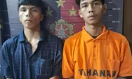 Satreskrim Polres Taput Tangkap AS dan RFH Pelaku Curanmor