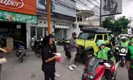 Dr Vapor Bagikan Takjil dan Uang Saku ke Ojol