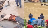 Padangsidimpuan Banjir, Mayat Pria Ditemukan di Sungai Batang Angkola