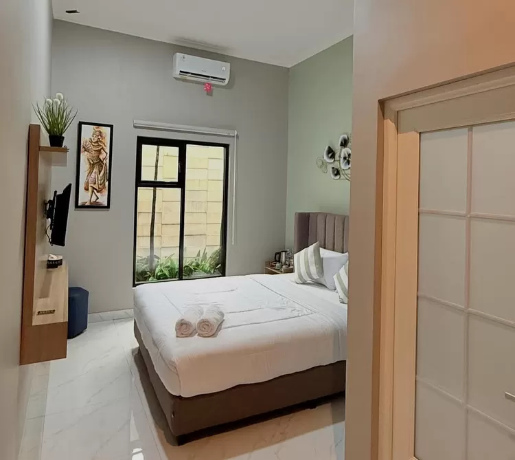 Salah satu tipe kamar di The Tugu Residence 